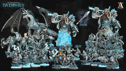 3D Printed Archvillain Games Susimia Icewarg Raiders Frostburn Horrors - Path of Ice 28 32mm D&D (Online Only)