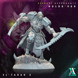 3D Printed Archvillain Games Sylvari Ascendants - Nulda Var El Tarak 28 32mm D&D (Online Only)