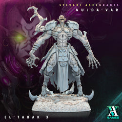 3D Printed Archvillain Games Sylvari Ascendants - Nulda Var El Tarak 28 32mm D&D (Online Only)