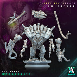 3D Printed Archvillain Games Sylvari Ascendants - Nulda Var Vor Vekai 28 32mm D&D (Online Only)