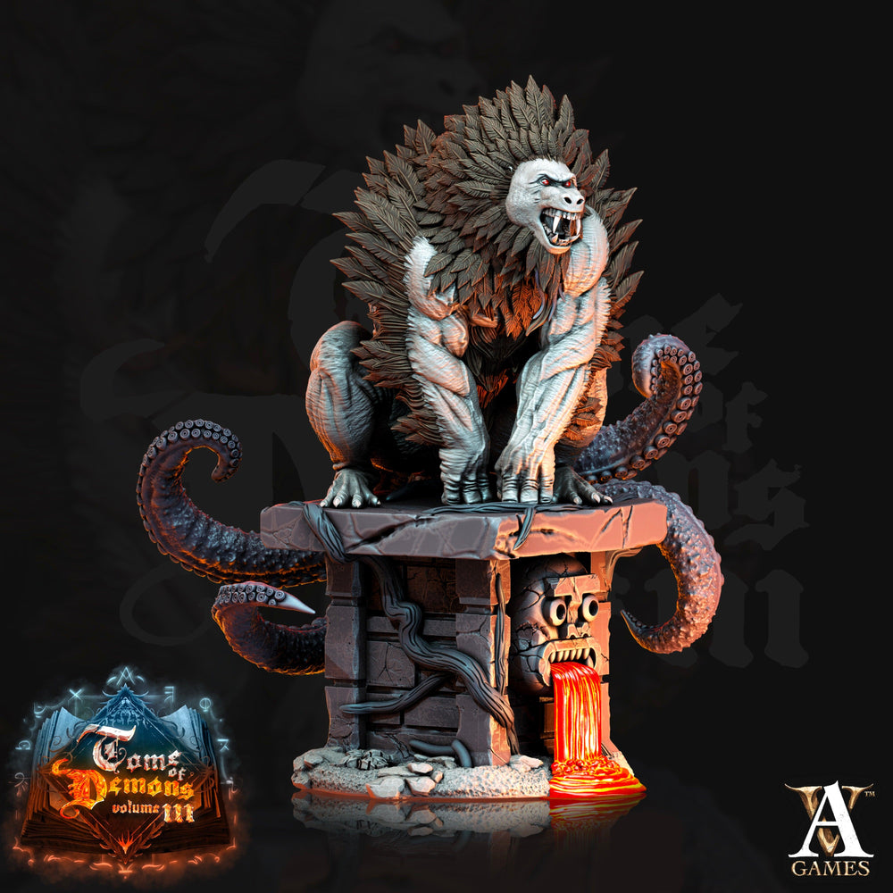 3D Printed Archvillain Games Teraton Shumba Tome of Demons 28 32mm D&D (Online Only)