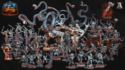 3D Printed Archvillain Games Teraton Shumba Tome of Demons 28 32mm D&D (Online Only)