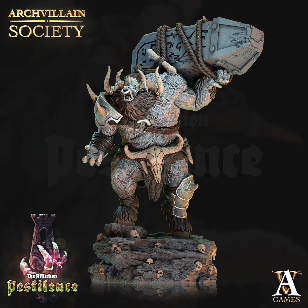 3D Printed Archvillain Games Theron the Vicious Archvillain Society Vol. XXIII 28 32mm D&D (Online Only)
