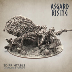 3D Printed Asgard Rising Ancient Spider Queen Gargantuan Model 32mm D&D (Online Only)