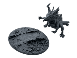 3D Printed Asgard Rising Basilisk #2 King of Serpents - 32mm D&D (Online Only)