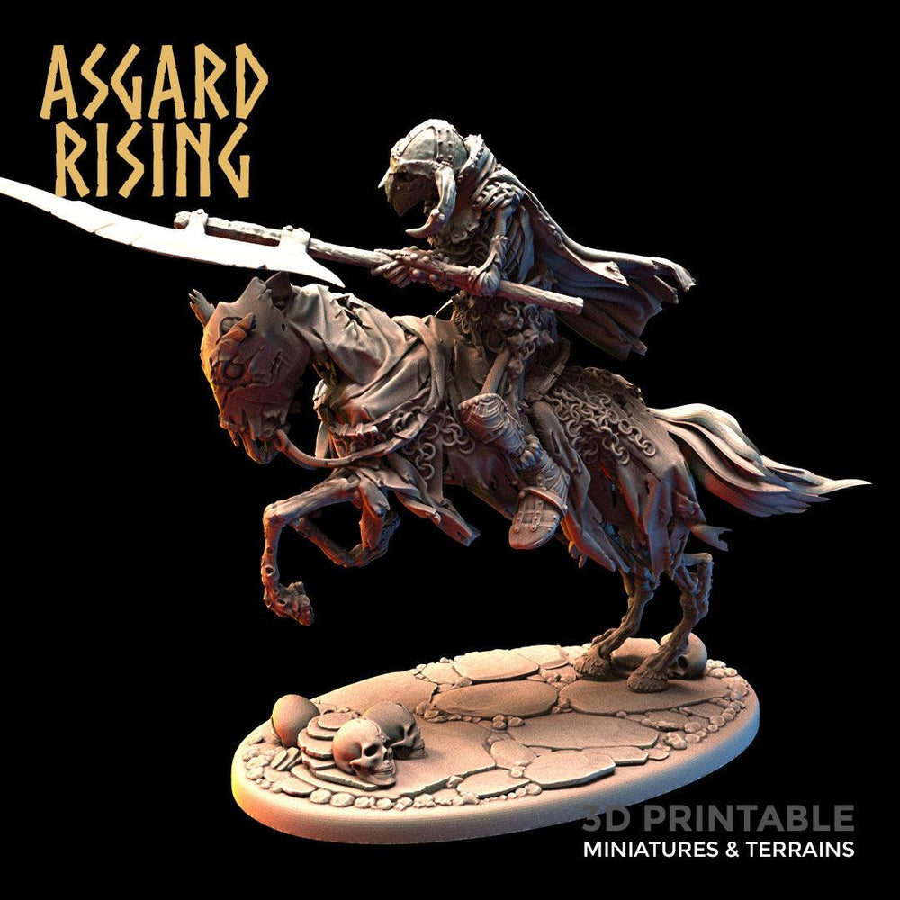 3D Printed Asgard Rising Draugr - Undead Skeleton Fallen Knights Set 28mm - 32mm (Online Only)