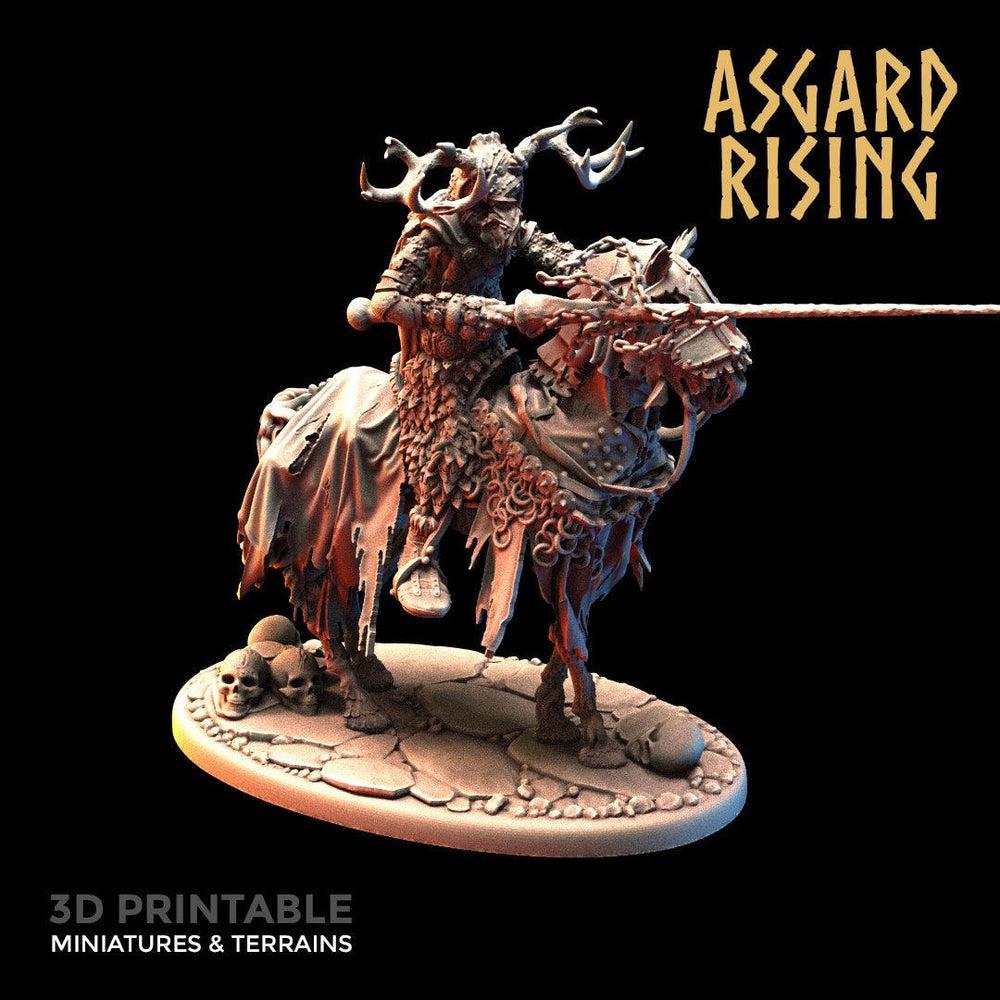 3D Printed Asgard Rising Draugr - Undead Skeleton Fallen Knights Set 28mm - 32mm (Online Only)