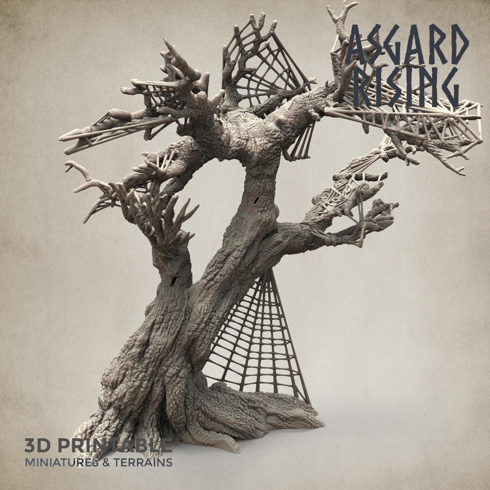 3D Printed Asgard Rising Dry Spider Forest Modular Set 32mm Ragnarok D&D (Online Only)