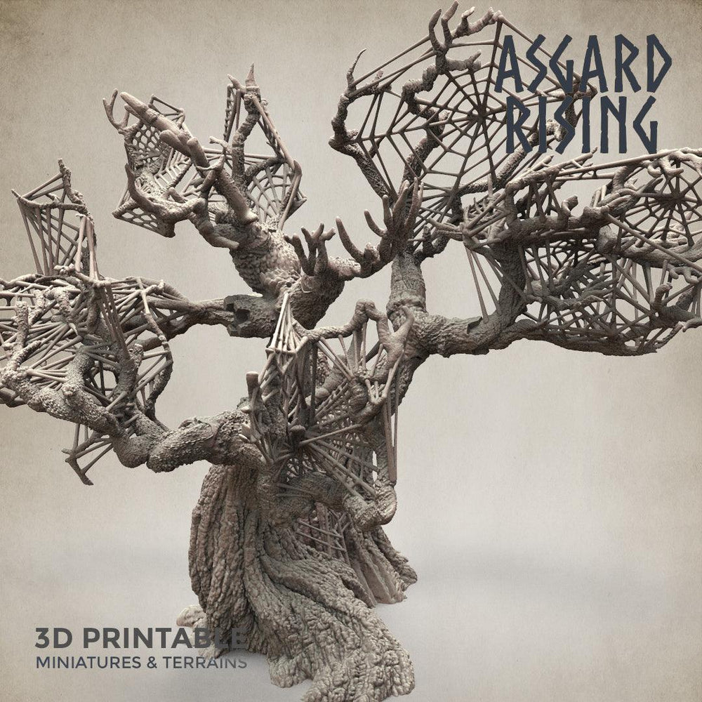 3D Printed Asgard Rising Dry Spider Forest Modular Set 32mm Ragnarok D&D (Online Only)