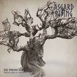3D Printed Asgard Rising Dry Spider Forest Modular Set 32mm Ragnarok D&D (Online Only)