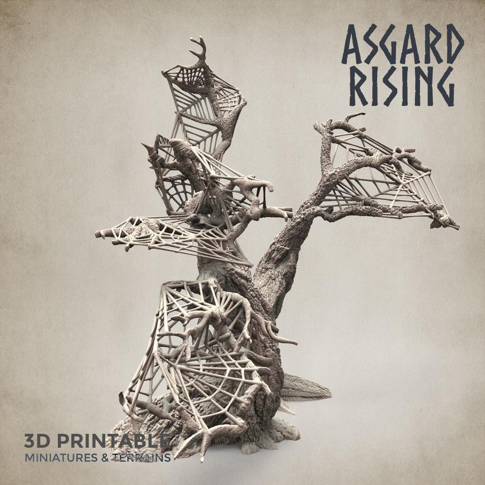 3D Printed Asgard Rising Dry Spider Forest Modular Set 32mm Ragnarok D&D (Online Only)