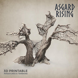 3D Printed Asgard Rising Dry Spider Forest Modular Set 32mm Ragnarok D&D (Online Only)