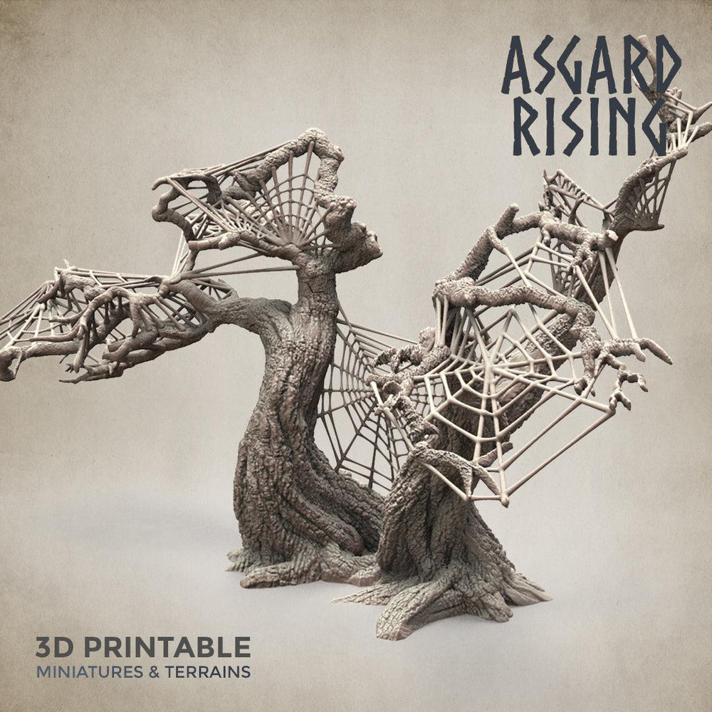 3D Printed Asgard Rising Dry Spider Forest Modular Set 32mm Ragnarok D&D (Online Only)