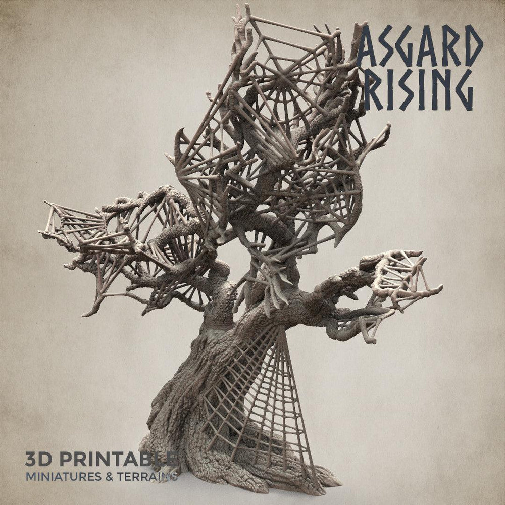 3D Printed Asgard Rising Dry Spider Forest Modular Set 32mm Ragnarok D&D (Online Only)