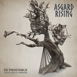 3D Printed Asgard Rising Dry Spider Forest Modular Set 32mm Ragnarok D&D (Online Only)