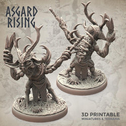 3D Printed Asgard Rising Forest Goblins Ranged Set 28mm - 32mm Ragnarok D&D (Online Only)