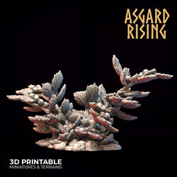 3D Printed Asgard Rising Hazel Bush Set 28 - 32mm Ragnarok D&D (Online Only)