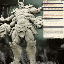 3D Printed Bestiary Vol. 4 Nafarrate - Al'Goleth Demon Fiend 32mm Ragnarok D&D (Online Only)