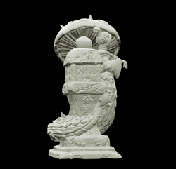 3D Printed Bestiary Vol. 4 Nafarrate - Aldoris Forest Spirit 32mm Ragnarok D&D (Online Only)