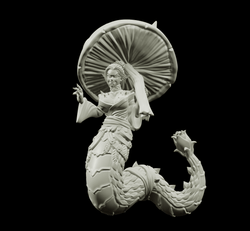 3D Printed Bestiary Vol. 4 Nafarrate - Aldoris Forest Spirit 32mm Ragnarok D&D (Online Only)