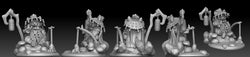 3D Printed Bestiary Vol. 5 Nafarrate Danzaburou - 32mm Ragnarok D&D (Online Only)
