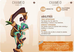 3D Printed Cast n Play Chameo - Chamaleon Companions 28mm 32mm D&D (Online Only)