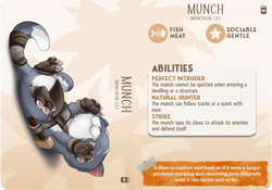 3D Printed Cast n Play Munch - Munchkin Cat Companions 28mm 32mm D&D (Online Only)
