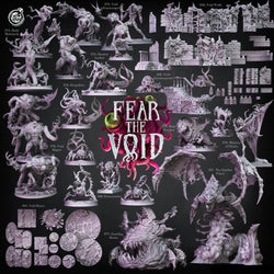 3D Printed Cast n Play Shadow Lurker Fear the Void 28mm 32mm D&D (Online Only)