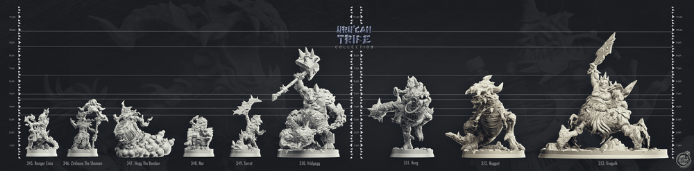 3D Printed Cast n Play Torrat 28mm 32mm D&D (Online Only)