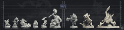 3D Printed Cast n Play Torrat 28mm 32mm D&D (Online Only)