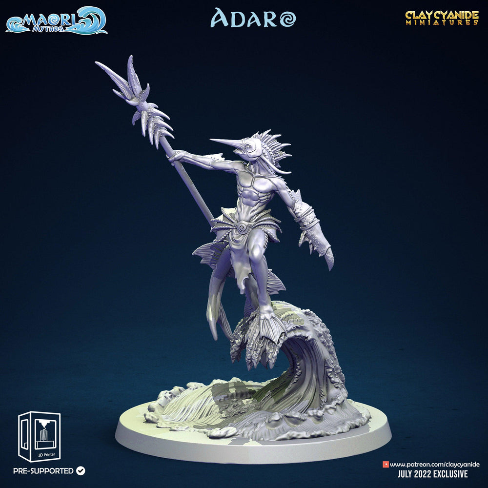3D Printed Clay Cyanide Adaro Riders Set Maori Mythos 28mm-32mm Ragnarok D&D (Online Only)