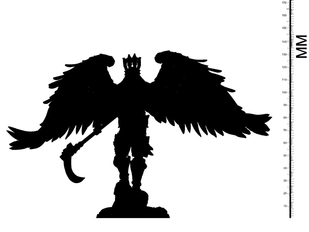 3D Printed Clay Cyanide Ah Puch Mortisbane Titans Set 28 32 mm D&D (Online Only)