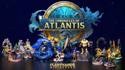 3D Printed Clay Cyanide Atlantis The Chronicles of Atlantis 28 32 mm D&D (Online Only)