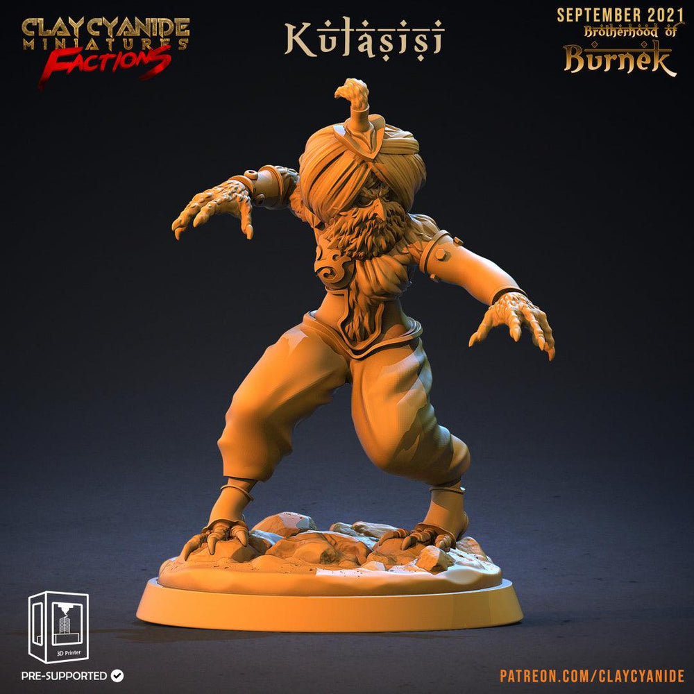 3D Printed Clay Cyanide Burneks Birdmen Owlmen Factions Ragnarok D&D (Online Only)