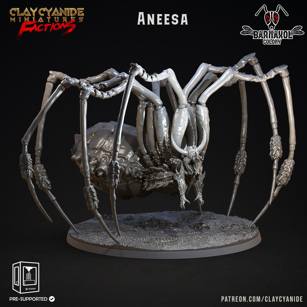 3D Printed Clay Cyanide Colony of Barnakol Tribes Factions Ragnarok D&D (Online Only)