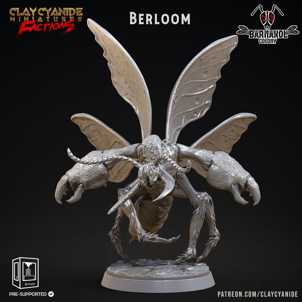 3D Printed Clay Cyanide Colony of Barnakol Tribes Factions Ragnarok D&D (Online Only)