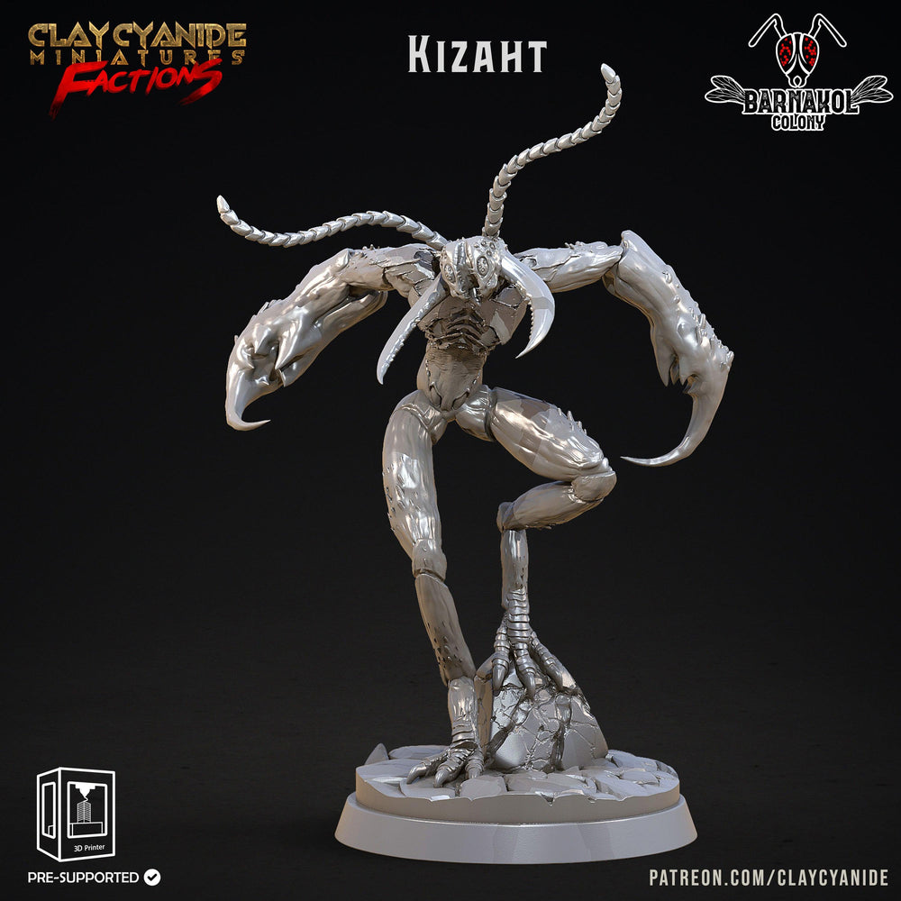 3D Printed Clay Cyanide Colony of Barnakol Tribes Factions Ragnarok D&D (Online Only)
