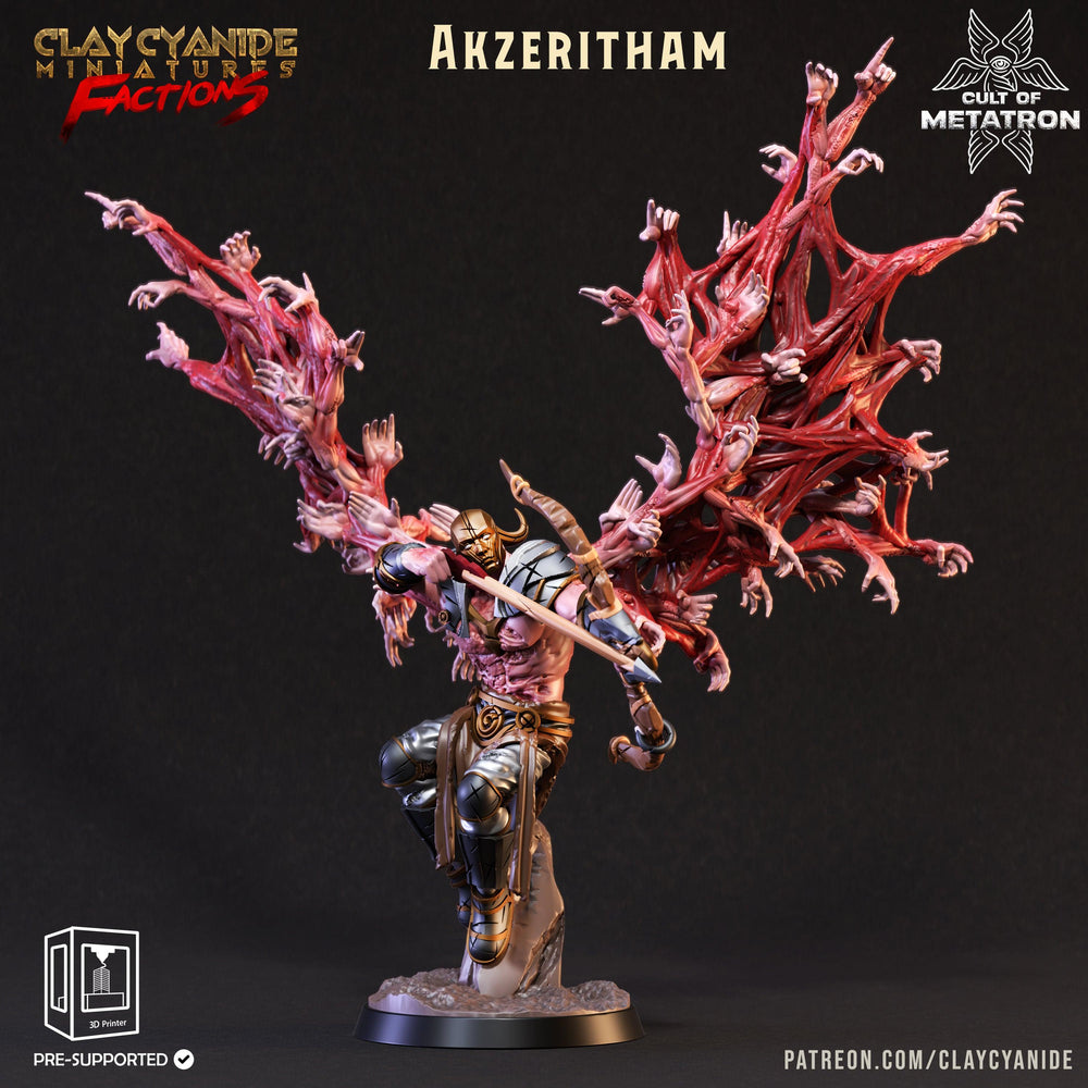 3D Printed Clay Cyanide Cult of Metatron Tribes Factions Ragnarok D&D (Online Only)