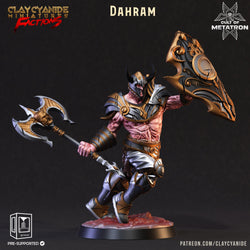 3D Printed Clay Cyanide Cult of Metatron Tribes Factions Ragnarok D&D (Online Only)