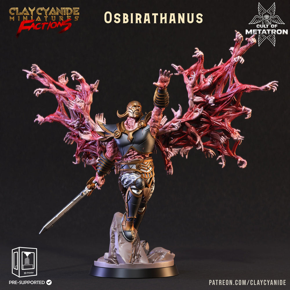 3D Printed Clay Cyanide Cult of Metatron Tribes Factions Ragnarok D&D (Online Only)