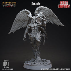 3D Printed Clay Cyanide Fallen Watchers Factions Tribes Ragnarok D&D (Online Only)