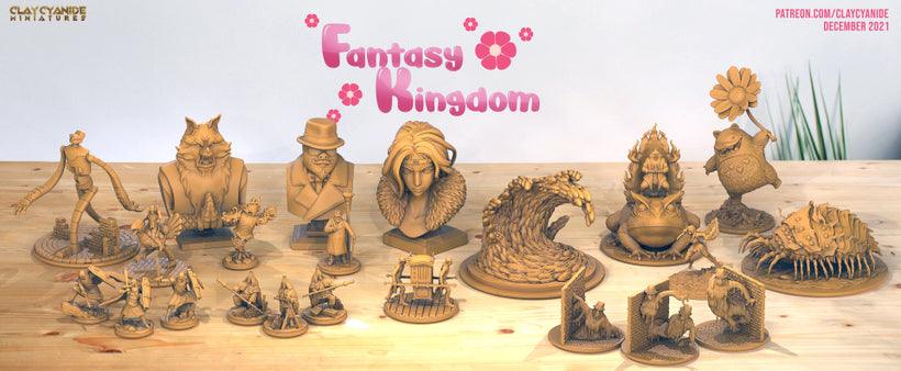 3D Printed Clay Cyanide Fantasy Kingdom - Bimbolroco 28mm 32mm D&D (Online Only)