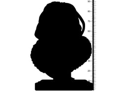 3D Printed Clay Cyanide Fantasy Kingdom - Forest Princess Bust 28mm 32mm D&D (Online Only)