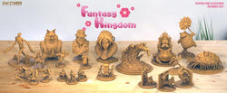 3D Printed Clay Cyanide Fantasy Kingdom - Forest Princess Bust 28mm 32mm D&D (Online Only)