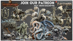 3D Printed Clay Cyanide Greek Chariot Greek Mythology Part 2 28 32 mm D&D (Online Only)