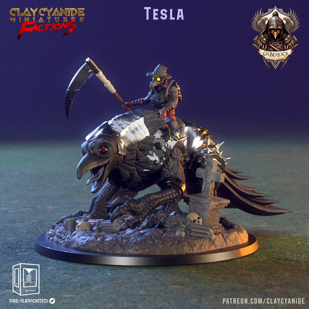 3D Printed Clay Cyanide Grim Flock Factions Tribes Ragnarok D&D (Online Only)