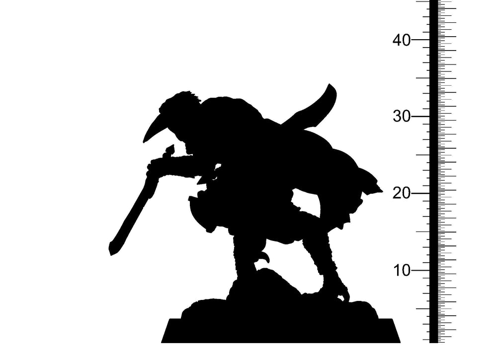 3D Printed Clay Cyanide Grim Flock Factions Tribes Ragnarok D&D (Online Only)