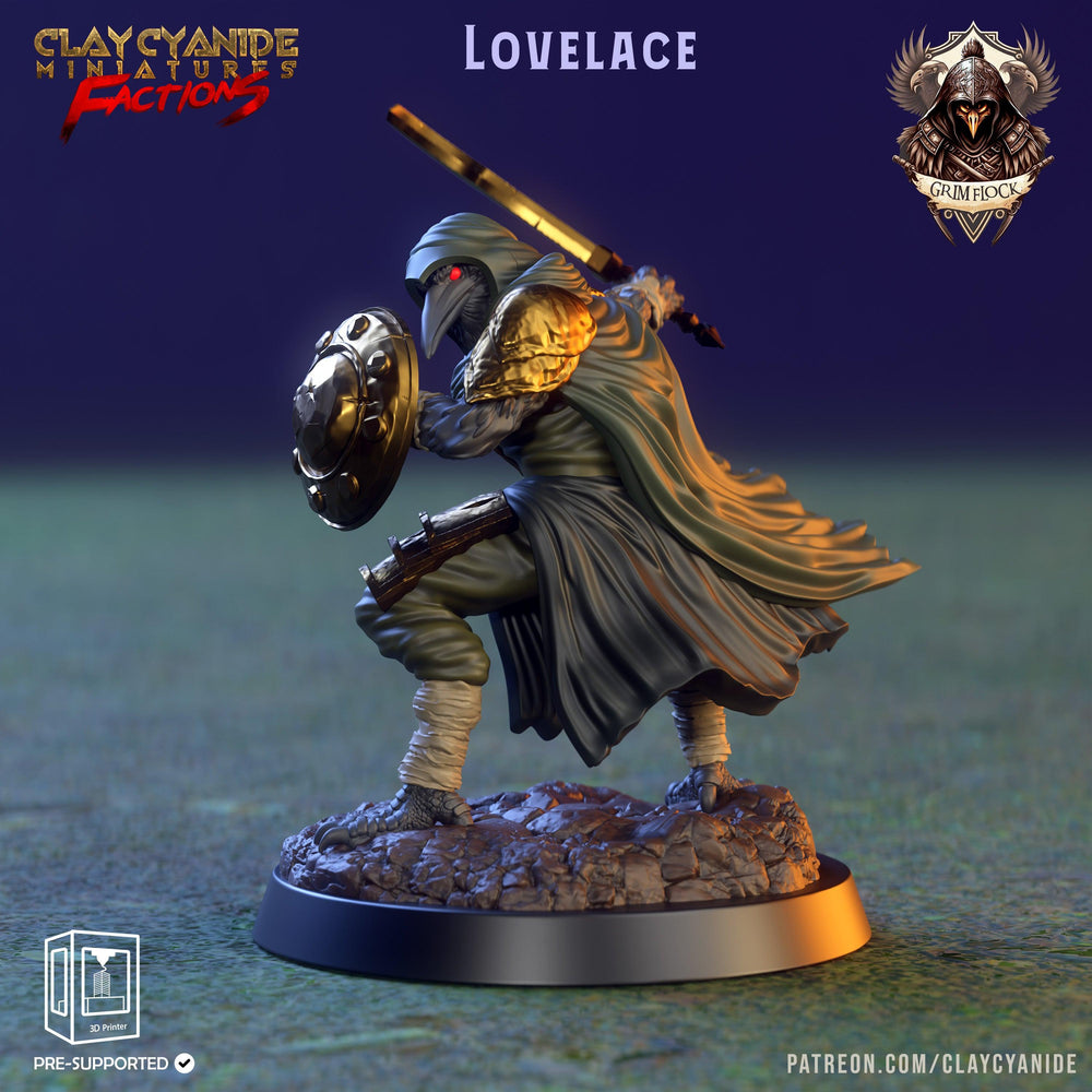 3D Printed Clay Cyanide Grim Flock Factions Tribes Ragnarok D&D (Online Only)