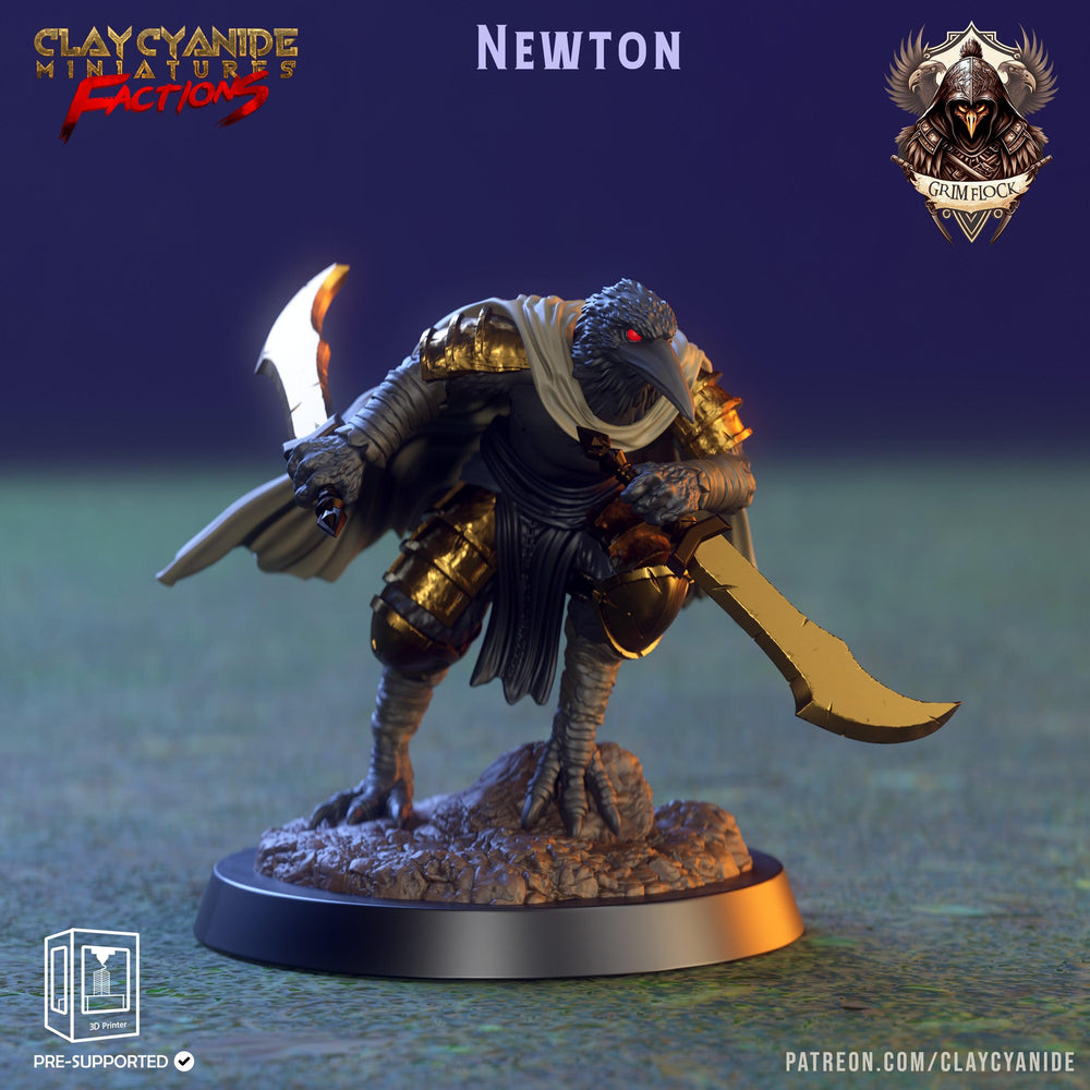3D Printed Clay Cyanide Grim Flock Factions Tribes Ragnarok D&D (Online Only)