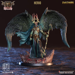 3D Printed Clay Cyanide Herio Euskal Mythology 28 32 mm D&D (Online Only)